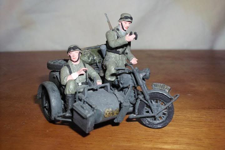 Bmw r75 with sidecar italeri #3