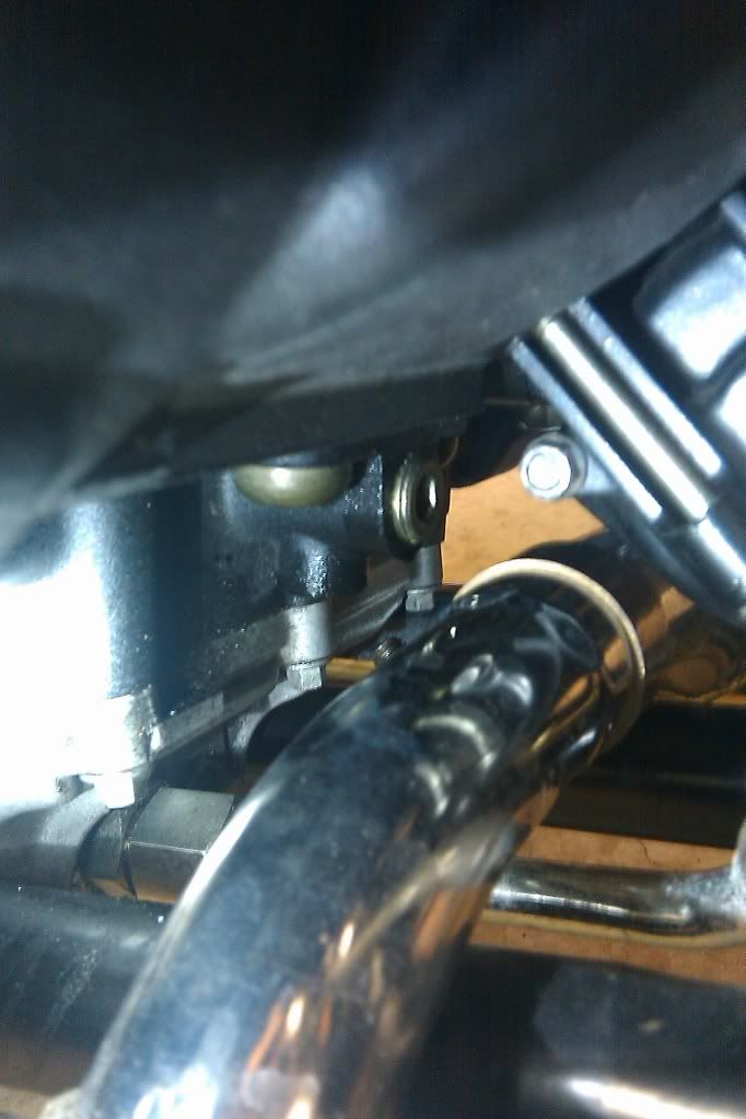 Oil Filter leak?? Triumph Rat Motorcycle Forums