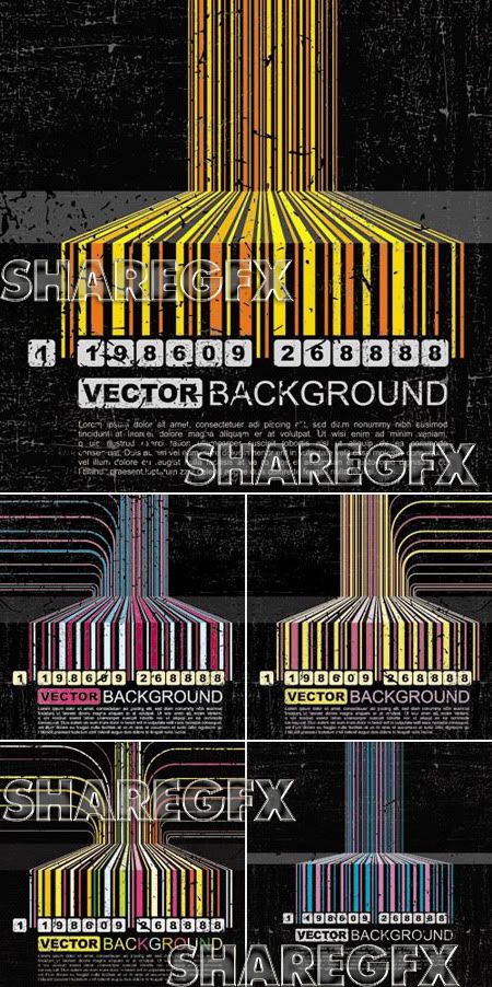 barcode vector art. free arcodefree-vector