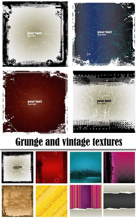 Grunge and <strong>vintage</strong> <strong>textures</strong>