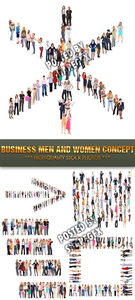 Business Men and Women Concept