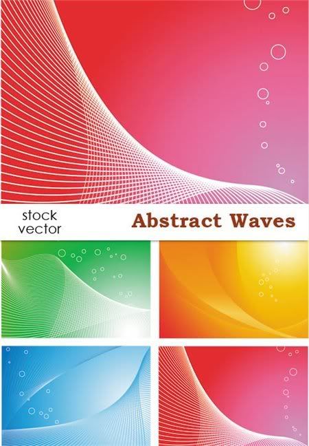 Abstract Waves vector Abstract Waves vector