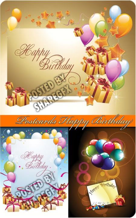Happy Birthday Wallpaper Free Download. Postcards Happy Birthday 2