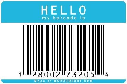 Bar Code Art - J. Albert Bowden II Style