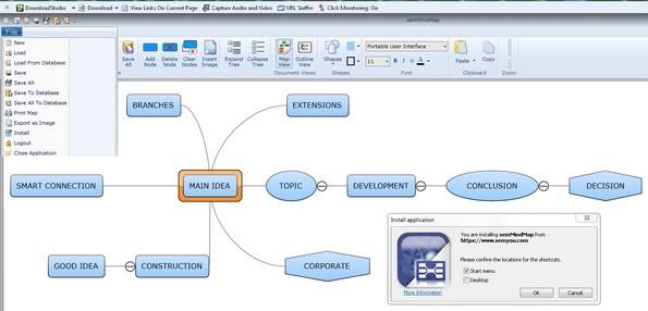 Share your ideas with SemMindMap