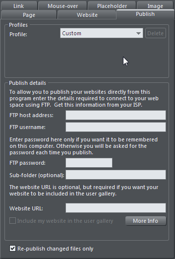 Integrated FTP Client Integrated FTP Client
