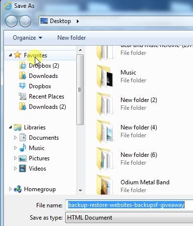 Desktop Option missing from Save dialog box Desktop Option missing from Save dialog box