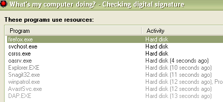 What's my computer doing What's my computer doing?