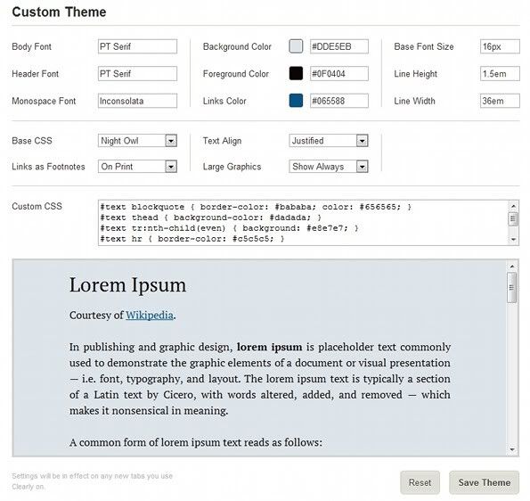 Creating Your Own Custom Theme Creating Your Own Custom Theme