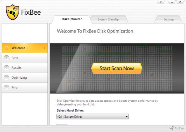 Fixbee Disk Optimizer