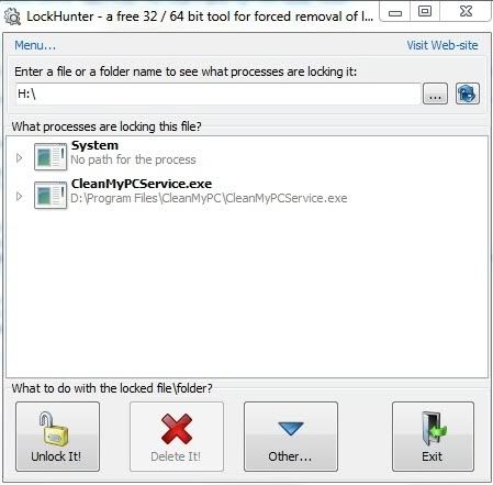 LockHunter quickly kills the processes using USB drives