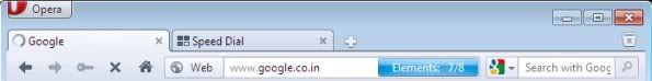 New User Interface of Opera 11.50