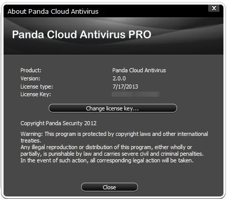 Panda Cloud Antivirus 2.0 Pro activated Panda Cloud Antivirus 2.0 Pro activated
