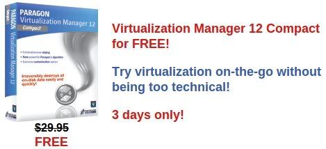 Paragon Virtualization Manager Promotion