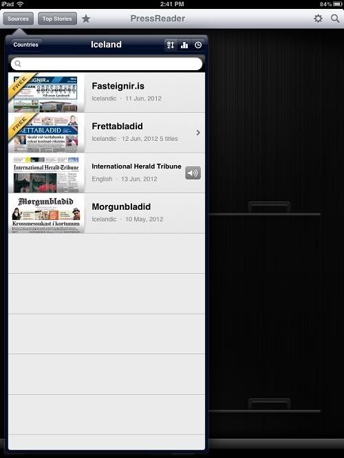 Pressreader on iPad Reading Free Newspapers on iPad