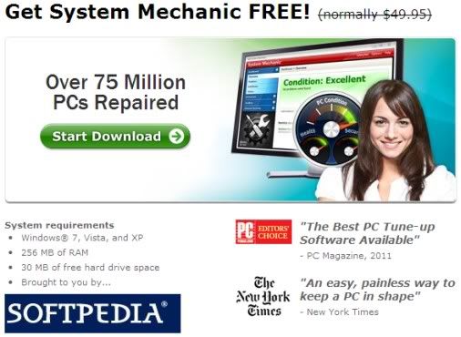 Get Free System Mechanic Standard license