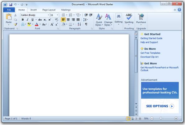 microsoft office starter 2010 standalone download