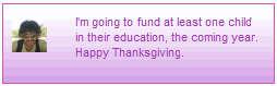 yahoo good 1 Proudly tell the world about your donation