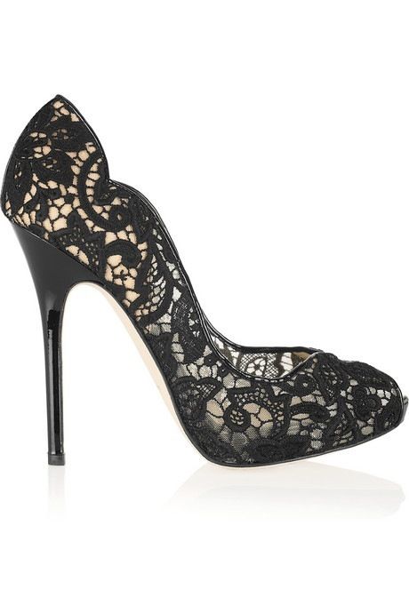 Lace High Heels