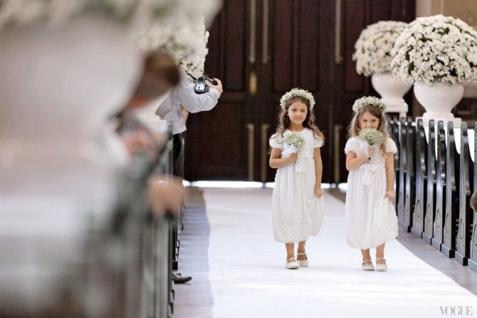 Caroline Trentini Wedding Day