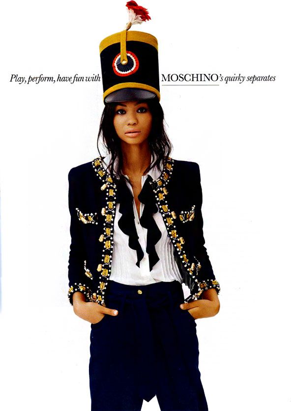 chanel iman boyfriend 2011. chanel iman fashion spot