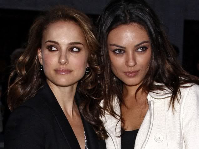 natalie portman and mila kunis in black. Black Swan Natalie Portman