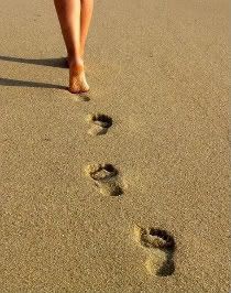 Uma grande caminhada começa sempre com um pequeno passo