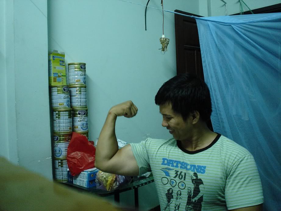 Tập tạ : tăng 12kg trong 2 tháng rưỡi .... :D