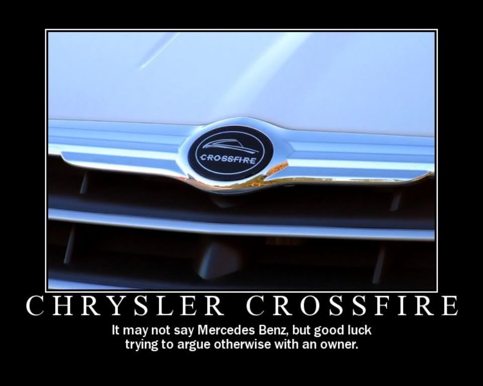 Chrysler crossfire posters #3