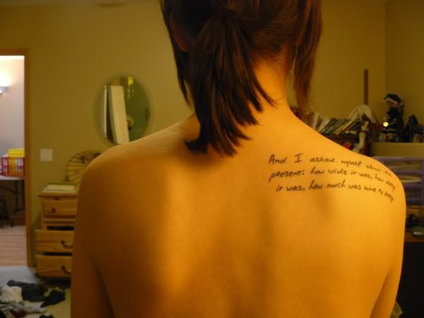 Tattoo Ideas Quotes On Love After writing over two dozen hubs on tattoo 