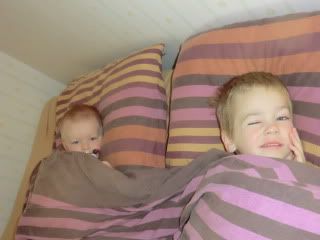 Samen in bed
