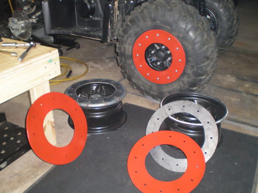 ATV diy beadlocks Pirate 4x4