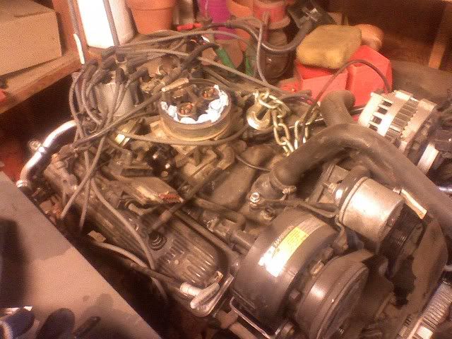 TBI 350 Engine With Affordable Fuel Injection Harness & Fuel Cell ...