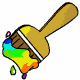 934.gif Rainbow Paint Brush image by gabriellemaerina128