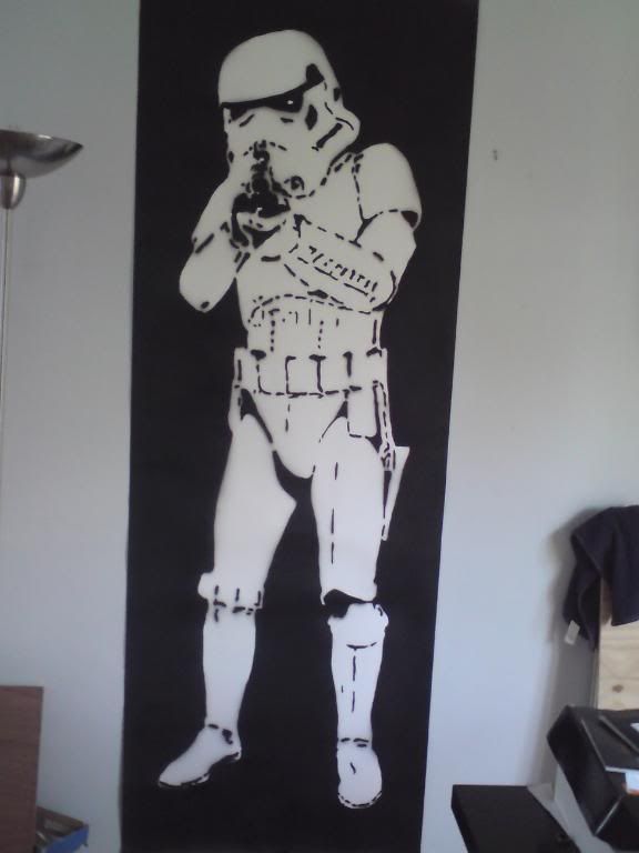 Trooper Stencil