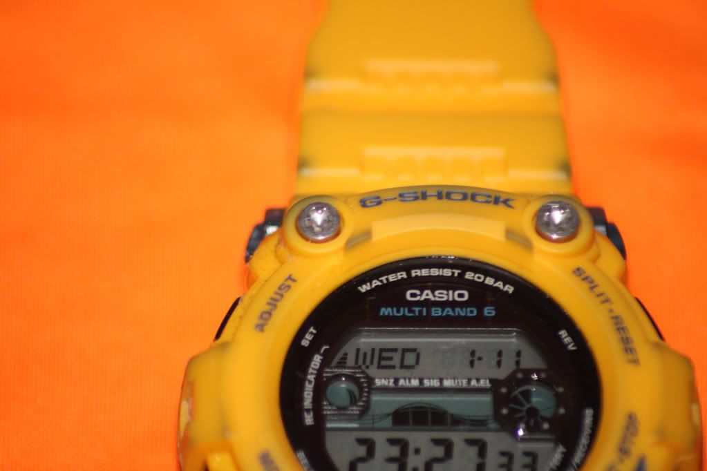 clear g shock yellowing