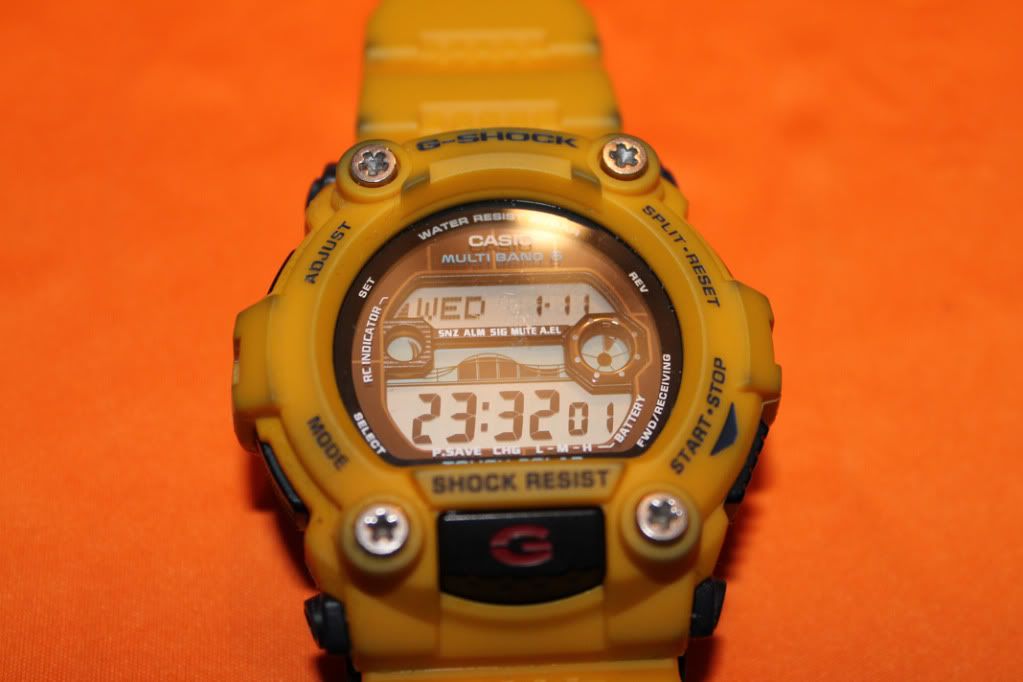 clear g shock yellowing