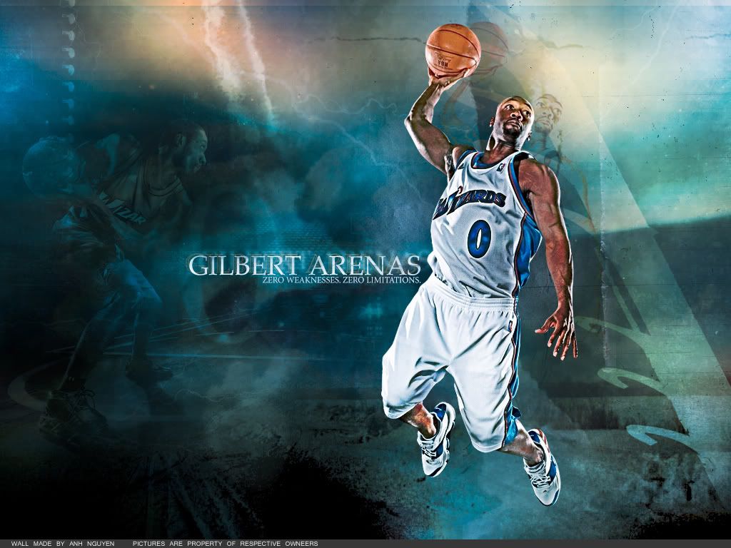 Gilbert Arenas Desktop Background