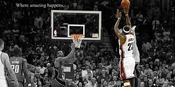 Lebron's version of "the shot" Pictures, Images and Photos