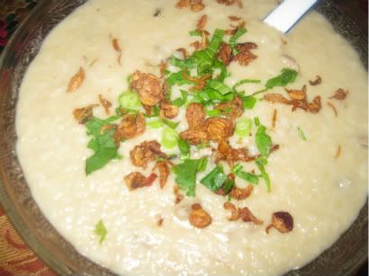 Bubur Nasi Berempah