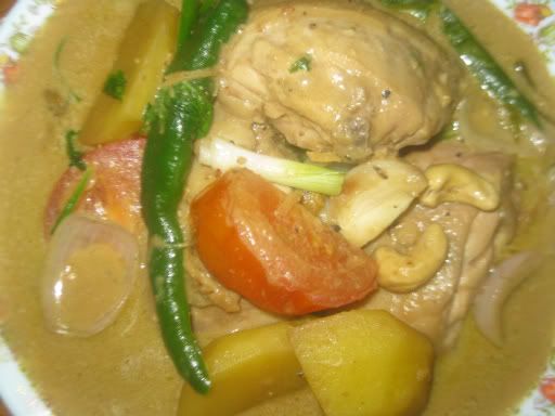 Chicken umidishes: Kurma ayam recipe (Kurma kurma Ayam)