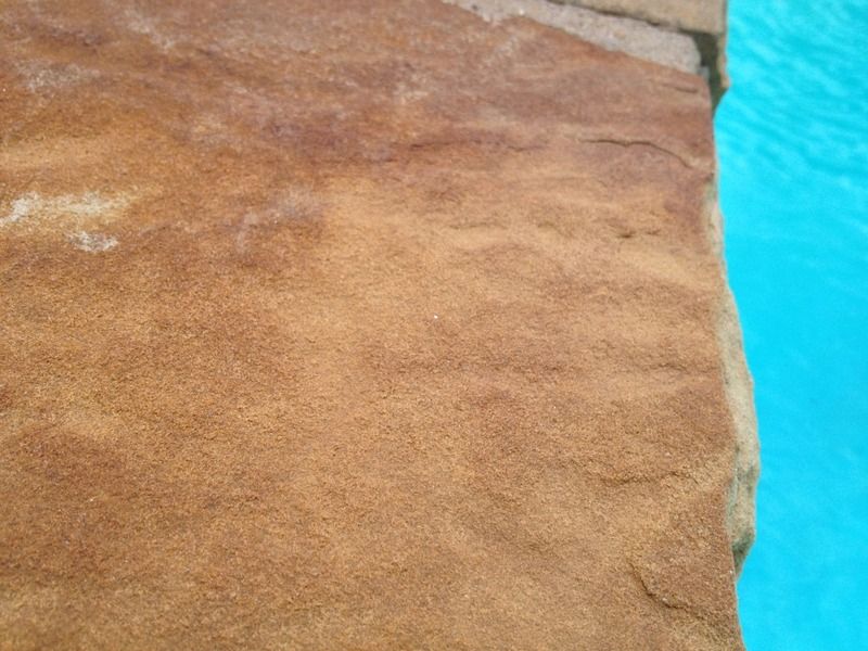 Sealing Flagstone Coping...