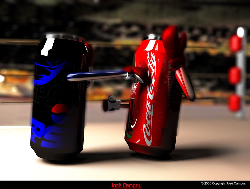 coke vs pepsi. pepsi vs coke