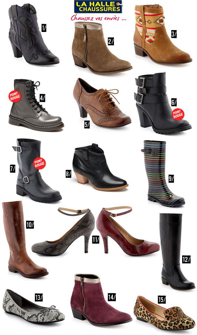 Sélection la Halle aux chaussures