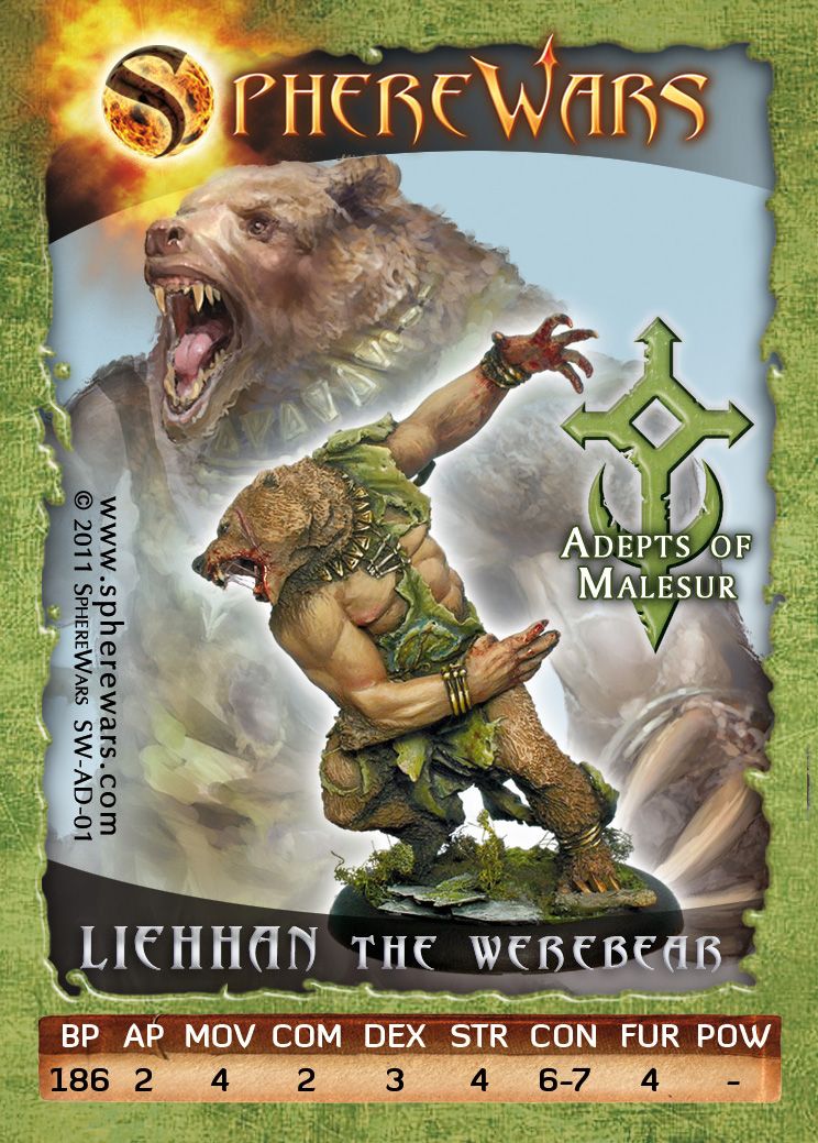 Liehhan the werebear