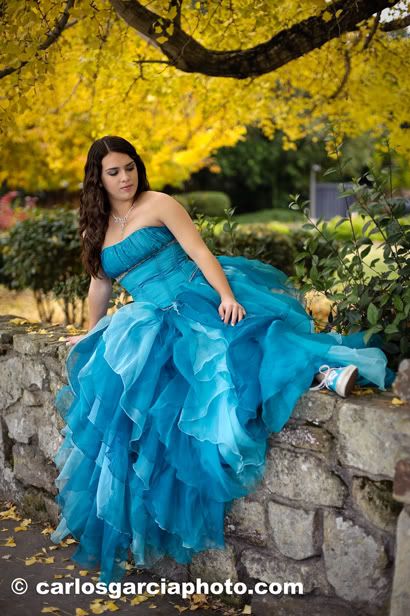 Trash the quince dress photographers