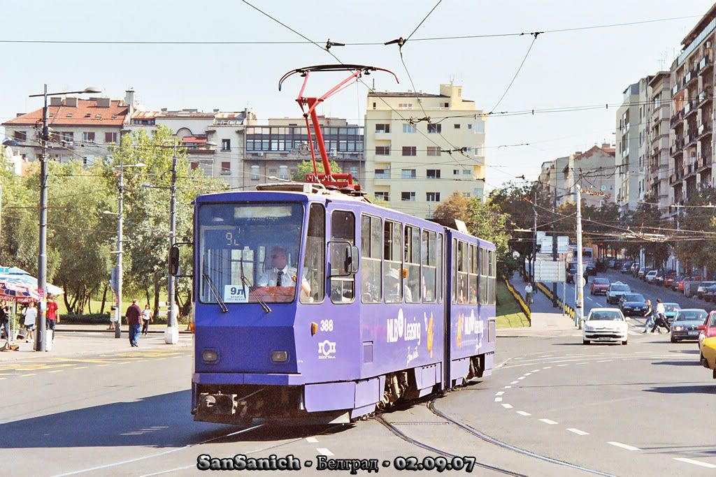 belgrade tram