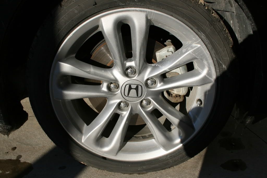 Stock tire size 2007 honda civic #1