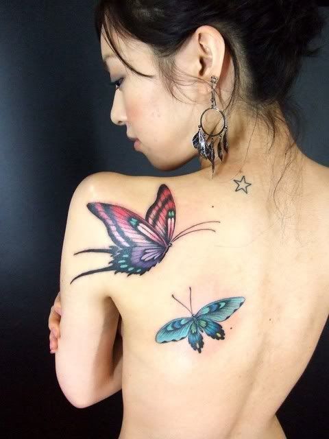 butterfly,tattoos