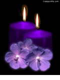 velas violetas